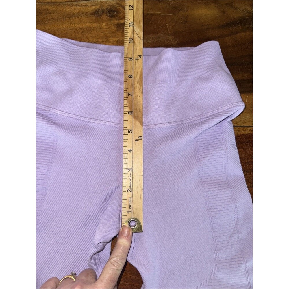 Spiritual Gangster Love Sculpt Leggings Lavender Mini Ribbed Size XS, Small, - Picture 5 of 10